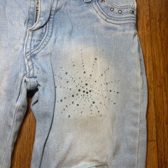 bling cute out denim - Picture 5 of 11